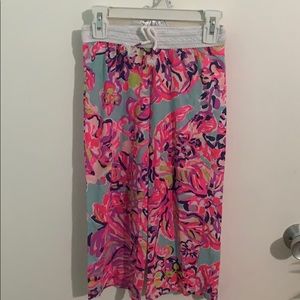 Lily Pulitzer Girls palazzo beach pants S (4/5)